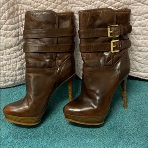Michael Kors Platform Stiletto Mae Boots 5.5